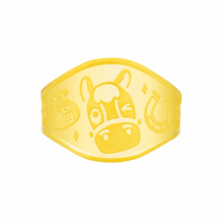 순금 말 돌반지 1.875g